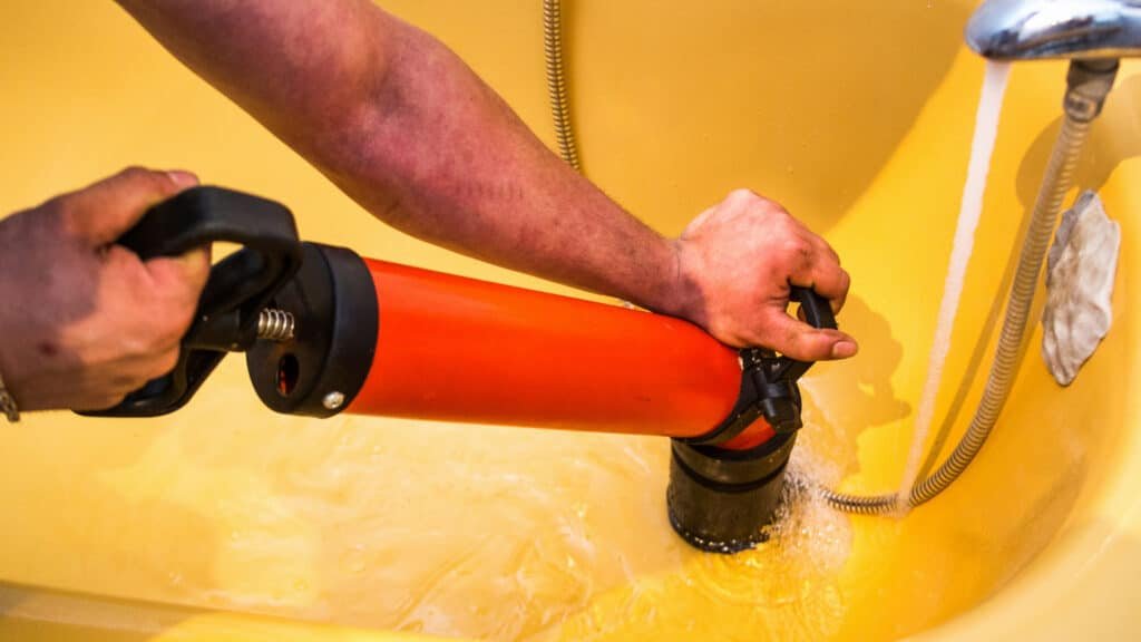 clearing a drain in customers home newbridge