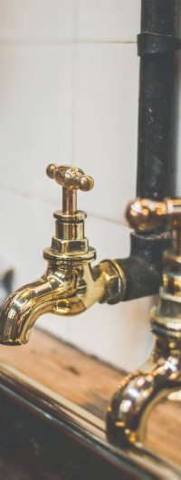 brass water pipes plumbing